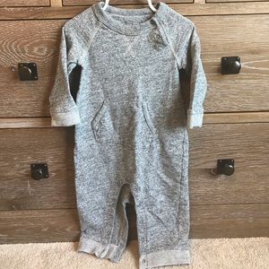 Babygap marled gray one piece